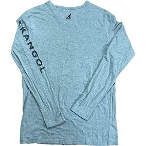 Vintage Kangol Long Sleeve w/ Branding on Sleeve